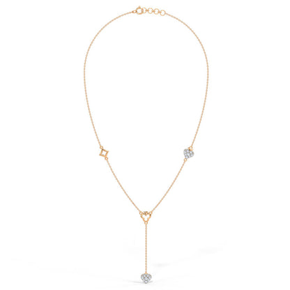Magnificent Diamond Lariat Necklace