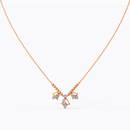 Flora Tulip Diamond Necklace