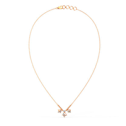 Flora Tulip Diamond Necklace