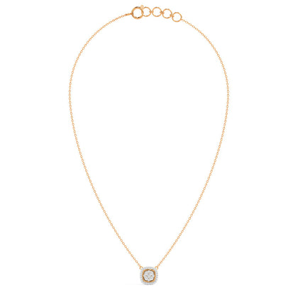 Elegant Quad Diamond Necklace