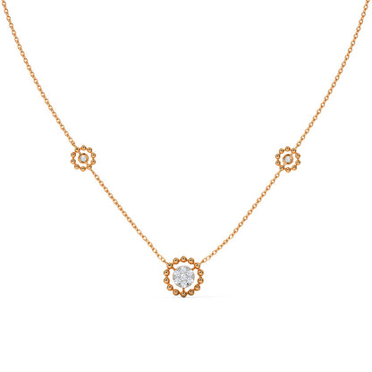 Zara Sphere Diamond Necklace