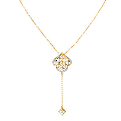 Rachel Diamond Lariat Necklace
