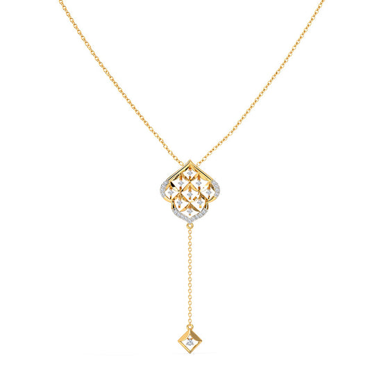 Rachel Diamond Lariat Necklace