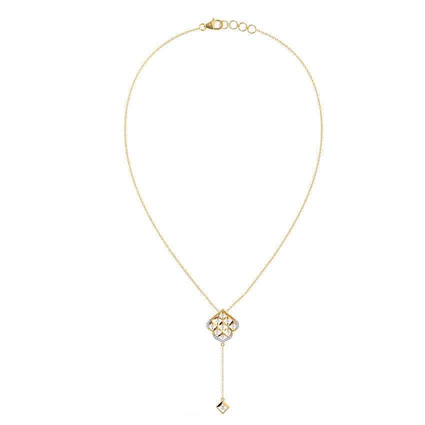 Rachel Diamond Lariat Necklace