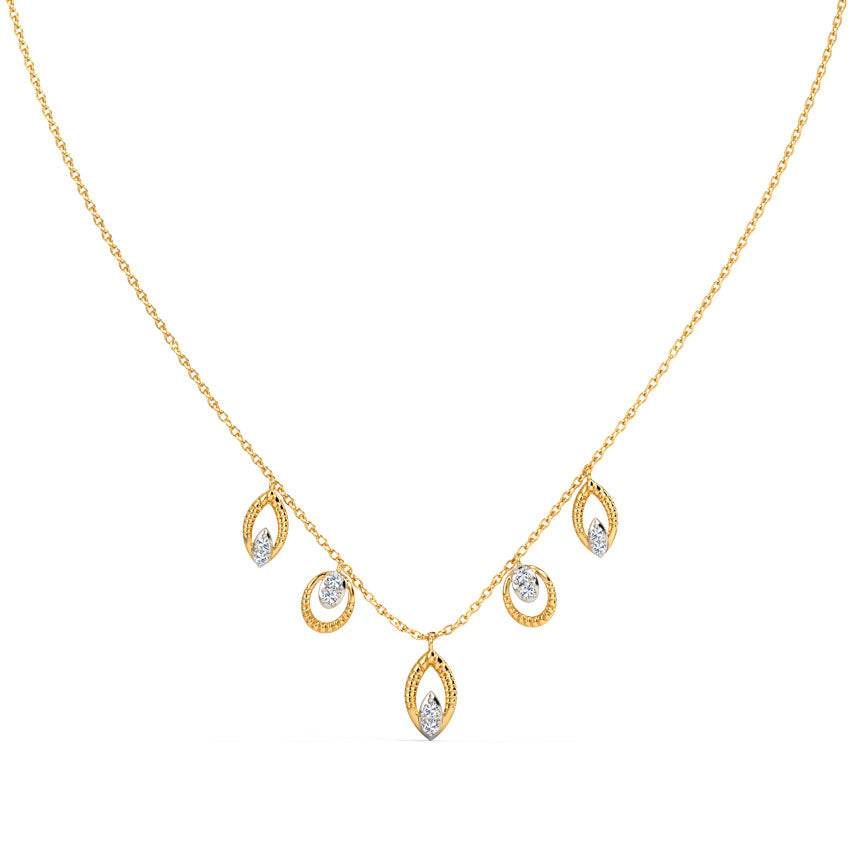 Abril Station Diamond Necklace