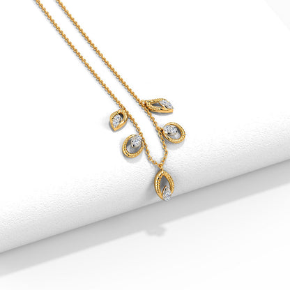 Abril Station Diamond Necklace