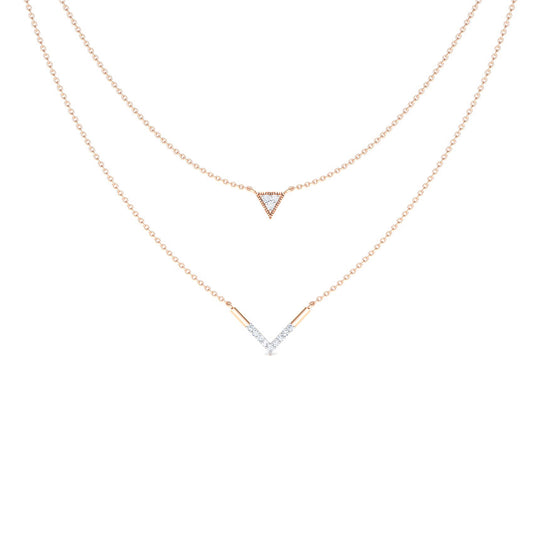 Victorian Multilayer Diamond Necklace