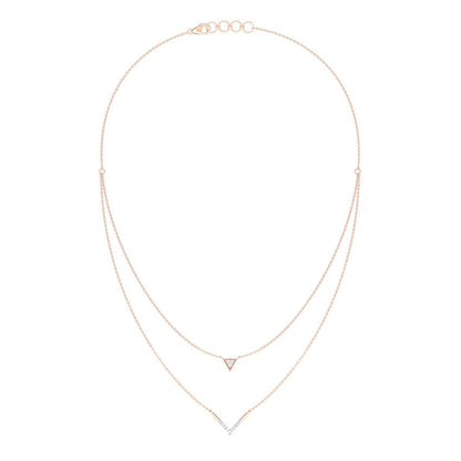 Victorian Multilayer Diamond Necklace