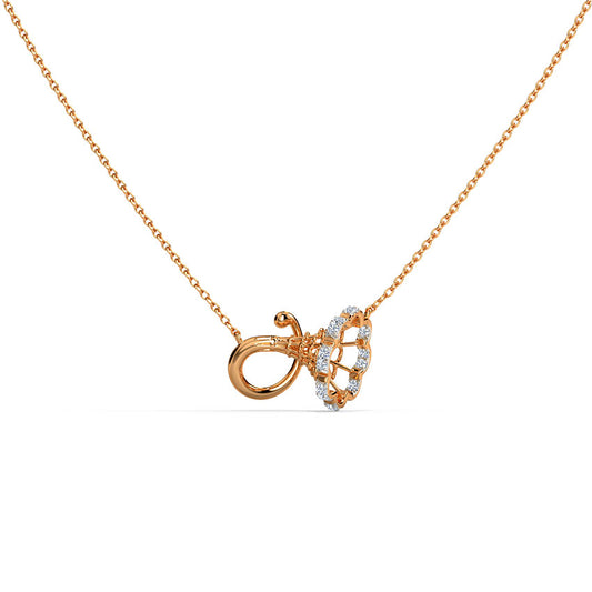 Twisted Graz Diamond Necklace