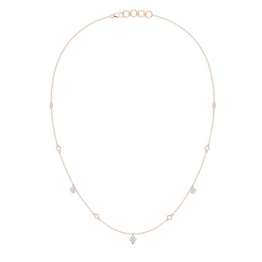 Florence Fine Line Diamond Necklace