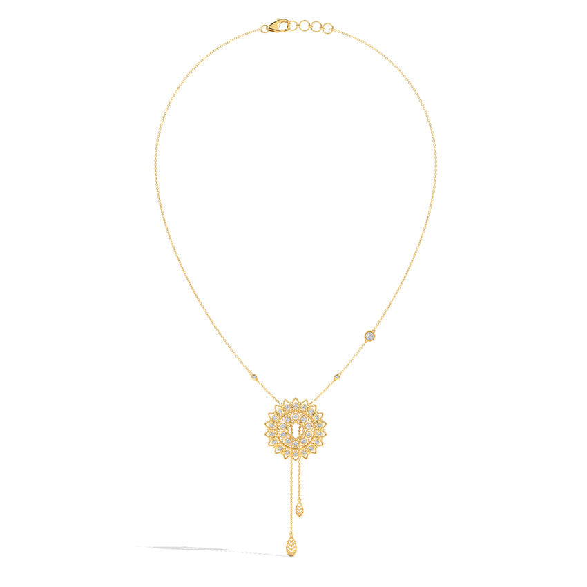 Fascinating Intricate Diamond Necklace