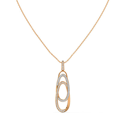 Turn & Curve Diamond Necklace