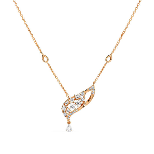 Mirabelle Radiant Diamond Necklace