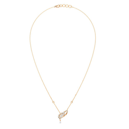 Mirabelle Radiant Diamond Necklace
