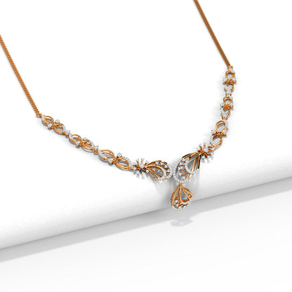 Petal Diamond Necklace