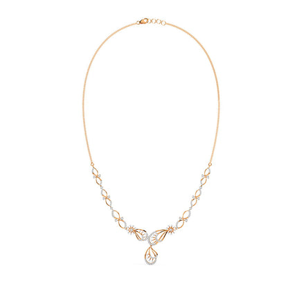 Petal Diamond Necklace