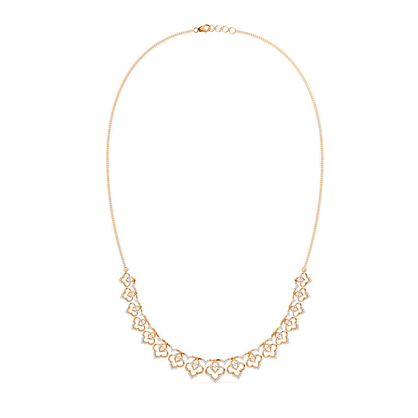 Serene Diamond Necklace