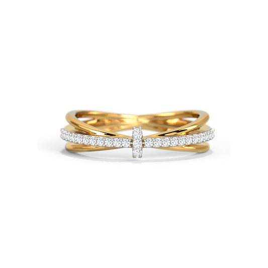 Ivy Knot Diamond Ring