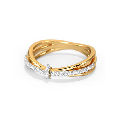 Ivy Knot Diamond Ring