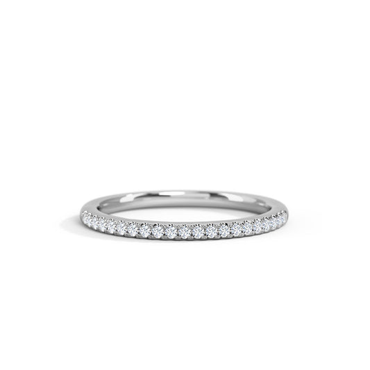 Violet Sparkle Diamond Band
