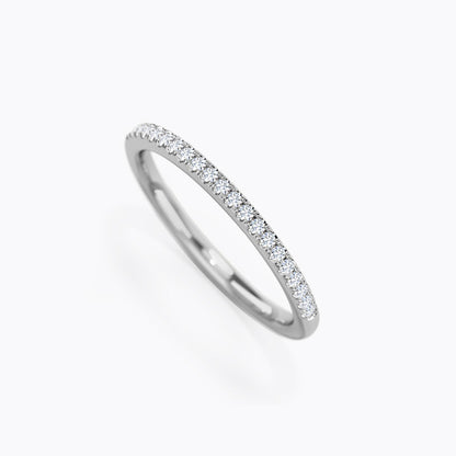 Violet Sparkle Diamond Band