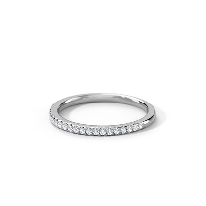 Violet Sparkle Diamond Band