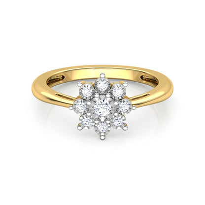Cluster Miracle Plate Diamond Ring