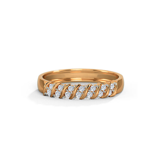 Slant Diamond Band