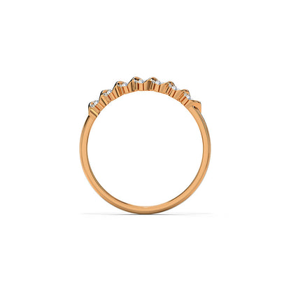 Slant Diamond Band