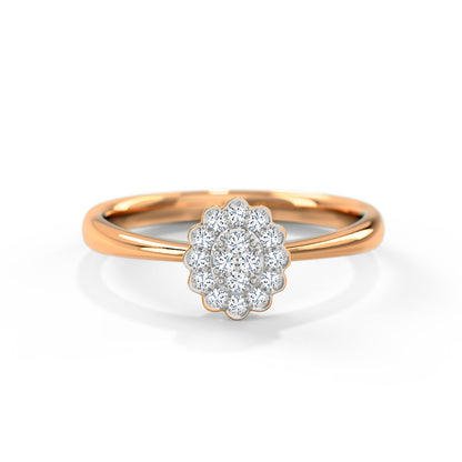 Belle Flora Diamond Ring