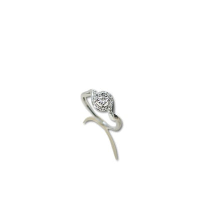 Spiral Illusion Diamond Ring