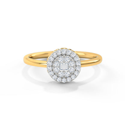 Aurora Sparkling Diamond Ring