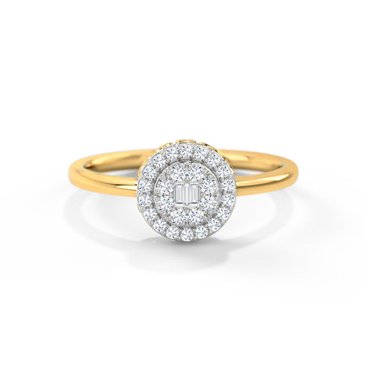 Aurora Sparkling Diamond Ring