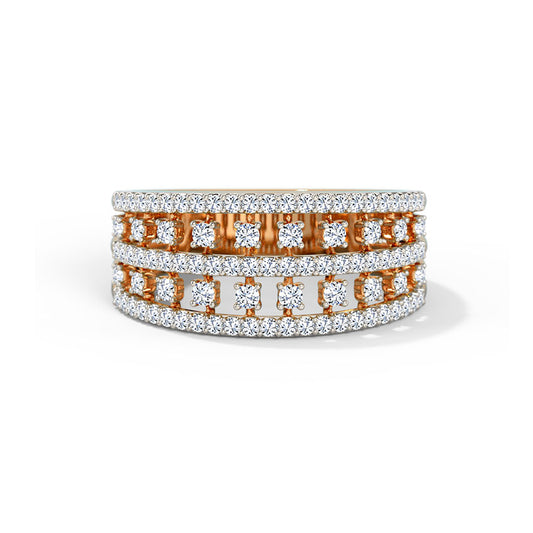 Timeless Broad Eternity Diamond Band