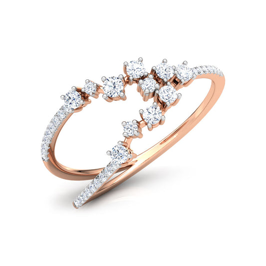 Voguish Cluster Diamond Ring
