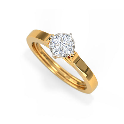 Theodora Radiant Adjustable Diamond Ring