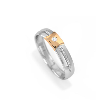 Aaron Diamond Band for Men