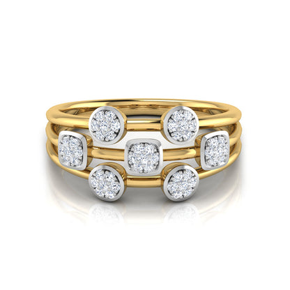 Kara's Clustered Diamond Band