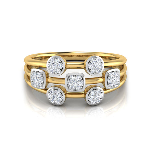 Kara's Clustered Diamond Band
