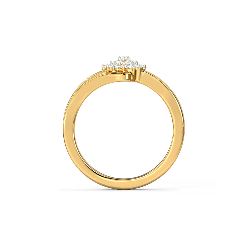 Artistic Bloom Diamond Ring