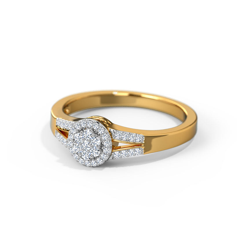 Citrus Spark Diamond Ring