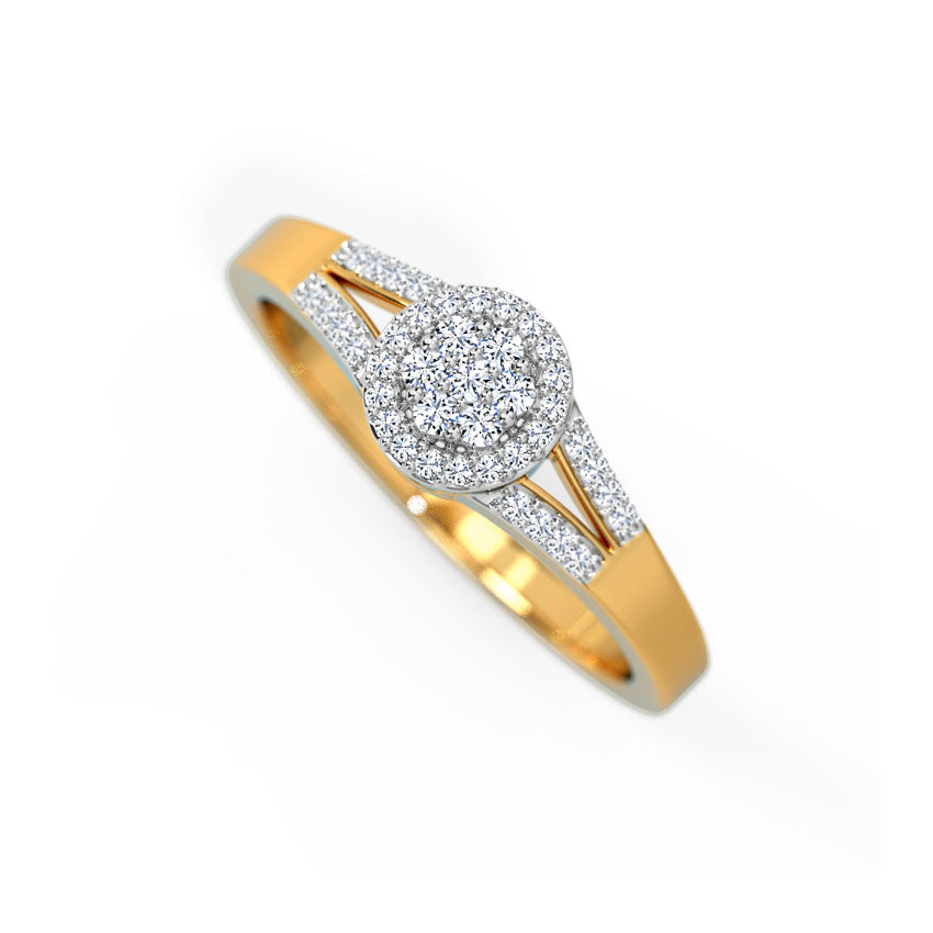 Citrus Spark Diamond Ring