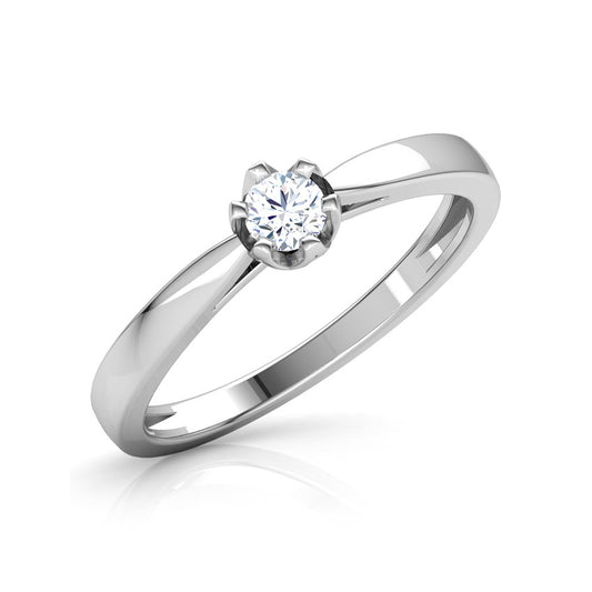 Glimmering Ornate Diamond Ring