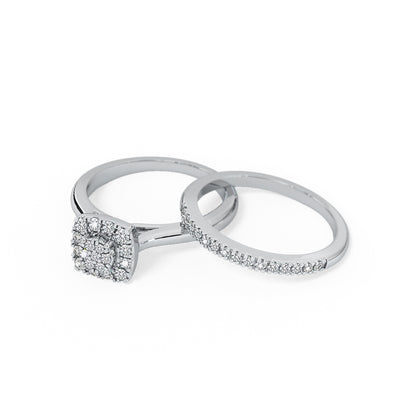 Ancy's Bridal Band Set
