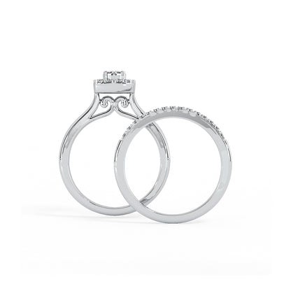 Ancy's Bridal Band Set