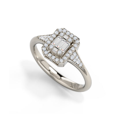 Charismatic Caroline Diamond Ring