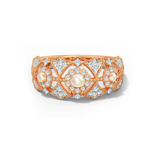 Eliza Grand Pearl Ring