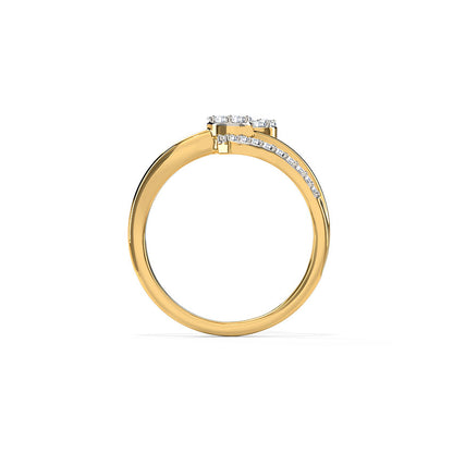 Cloned Cluster Diamond Ring