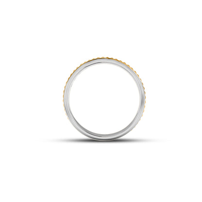Pyramidal Diamond Ring