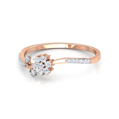 Florence Leaf Diamond Ring